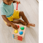 MELISSA & DOUG Pound And Roll Tower: Features brightly colored and smoothly sanded pieces that help children build early shape, color, and size-differentiation skills - 3559 ebuystt