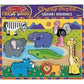 MELISSA & DOUG Safari Chunky Puzzle: Eight easy-grasp, chunky wild animal pieces have full-color, matching pictures underneath - 3722 ebuystt