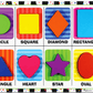 MELISSA & DOUG Puzzle Chunky Shapes: Encourages hand-eye coordination, fine motor skills and visual perception skills - M&D-3730 ebuystt