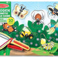 MELISSA & DOUG Bug Catching Magnetic Puzzle Game: Use the magnetic butterfly net to "capture" the 10 bug buddies from the game board - M&D-3779 ebuystt