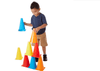 MELISSA & DOUG  Activity Cones 8 pieces: Durably built and cast in fade-resistant colors, these exciting little 