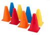 MELISSA & DOUG  Activity Cones 8 pieces: Durably built and cast in fade-resistant colors, these exciting little 