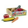 MELISSA & DOUG  Vegetable Farm Fresh Play-time: 7 pieces packed in this crate of harvested seasonal favorites - 4083