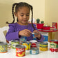 MELISSA & DOUG Lets Play House! Grocery Cans: Stock a pretend pantry with this collection of lidded cardboard play-food cans - M&D-4088 ebuystt