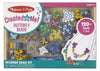 MELISSA & DOUG Created By Me! Butterfly Beads Wooden Bead Kit: Butterfly themed wooden bead jewelry-making set - 4179