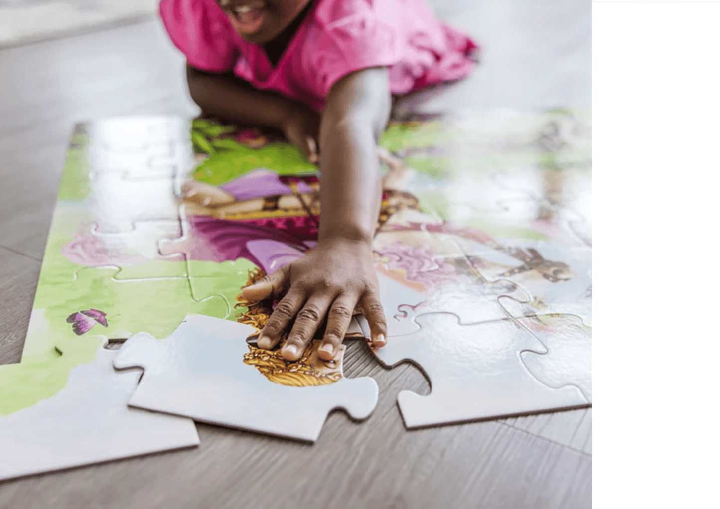 Melissa & Doug Fairy Tale Floor Puzzle: The Jumbo Floor Puzzle makes an exceptional birthday gift or holiday gift for kids ages three and older - M&D-4427 ebuystt
