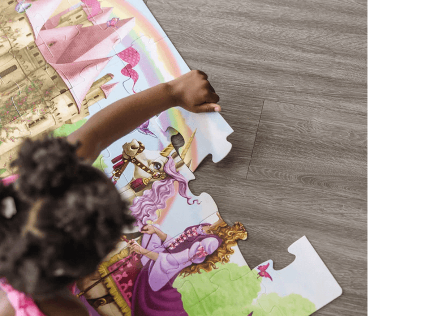 Melissa & Doug Fairy Tale Floor Puzzle: The Jumbo Floor Puzzle makes an exceptional birthday gift or holiday gift for kids ages three and older - M&D-4427 ebuystt