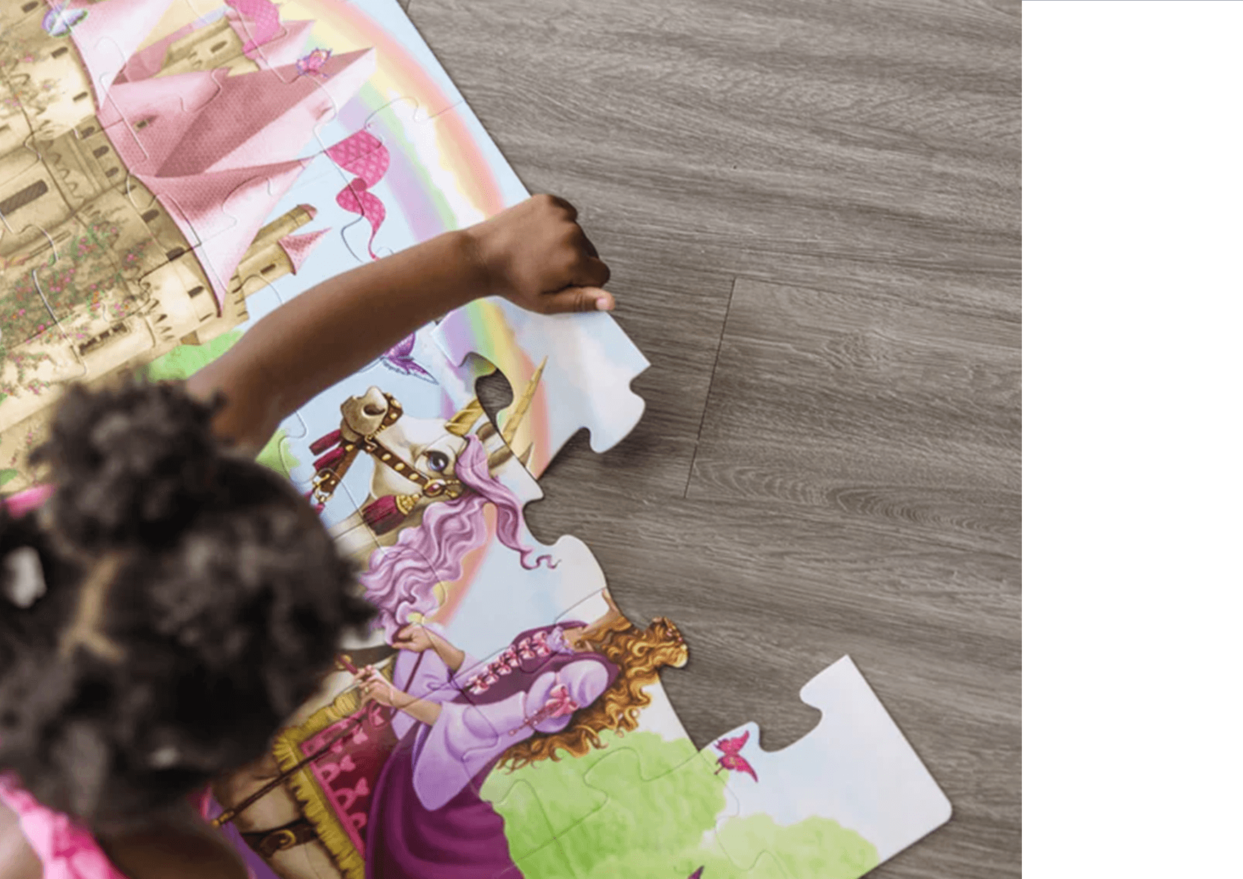 Melissa & Doug Fairy Tale Floor Puzzle: The Jumbo Floor Puzzle makes an exceptional birthday gift or holiday gift for kids ages three and older - M&D-4427 ebuystt