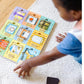 MELISSA & DOUG Magnetic Hide & Seek Board: When opened, a colorful magnetic piece is revealed. Move the pieces behind different doors for guessing fun - M&D-474 ebuystt