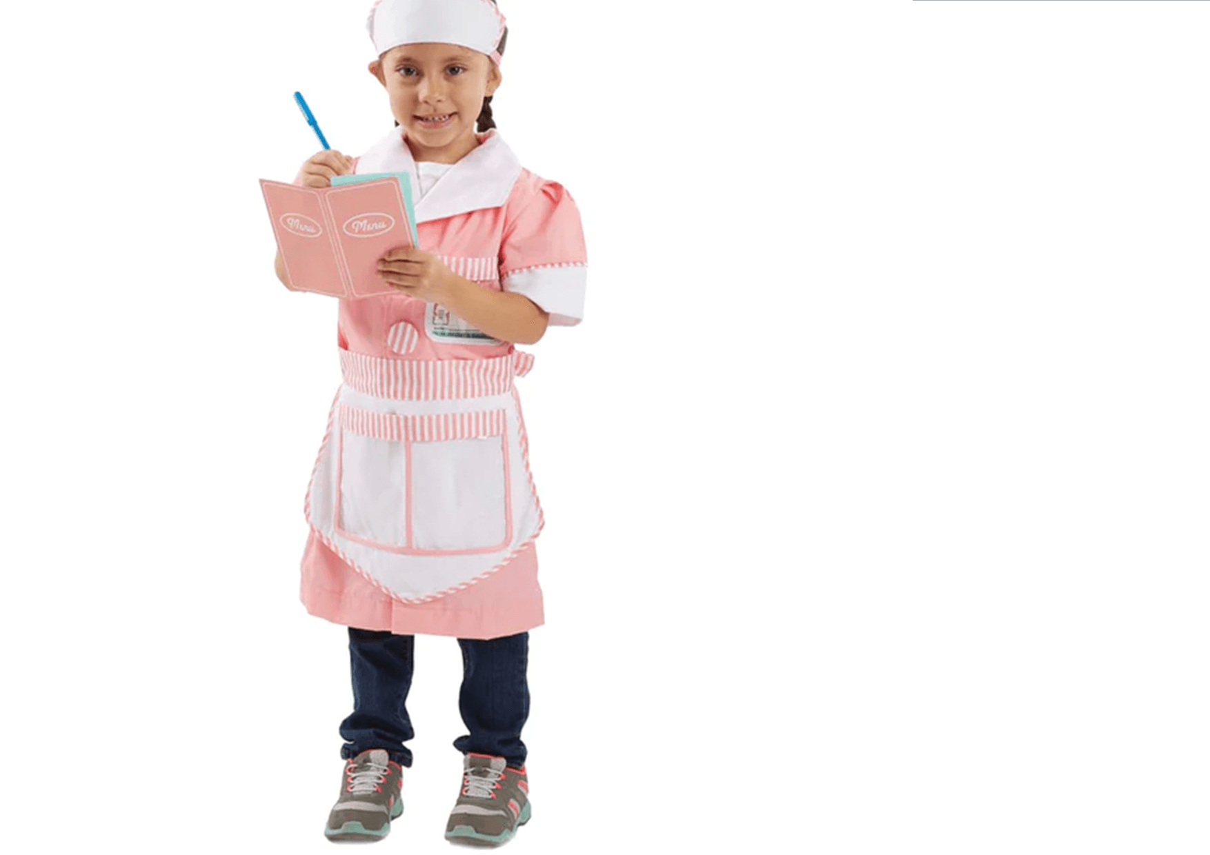 MELISSA & DOUG Waitress Role Play Set: This adorable waitress costume is 