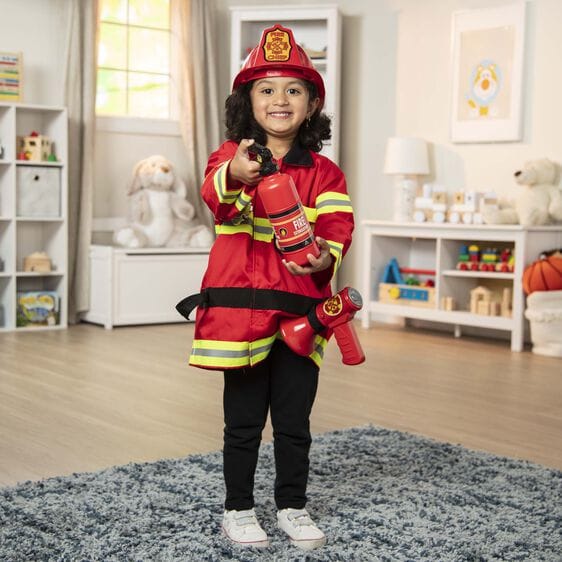 MELISSA & DOUG Role Play Set Fire Chief: Here is everything an aspiring firefighter needs in an emergency - M&D-4834 ebuystt