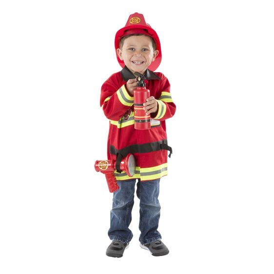 MELISSA & DOUG Role Play Set Fire Chief: Here is everything an aspiring firefighter needs in an emergency - M&D-4834 ebuystt
