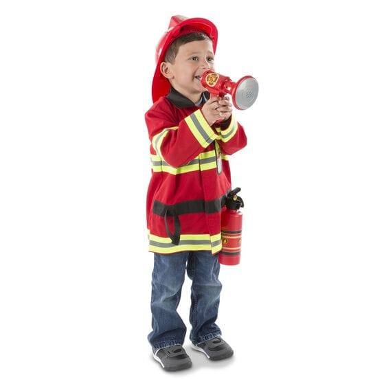 MELISSA & DOUG Role Play Set Fire Chief: Here is everything an aspiring firefighter needs in an emergency - M&D-4834 ebuystt