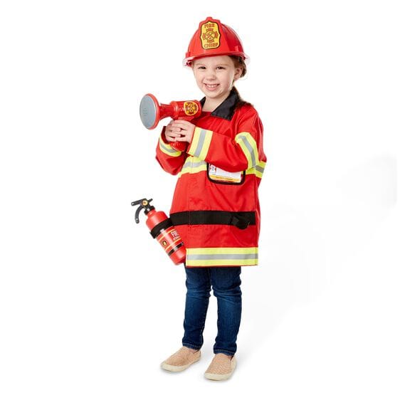 MELISSA & DOUG Role Play Set Fire Chief: Here is everything an aspiring firefighter needs in an emergency - M&D-4834