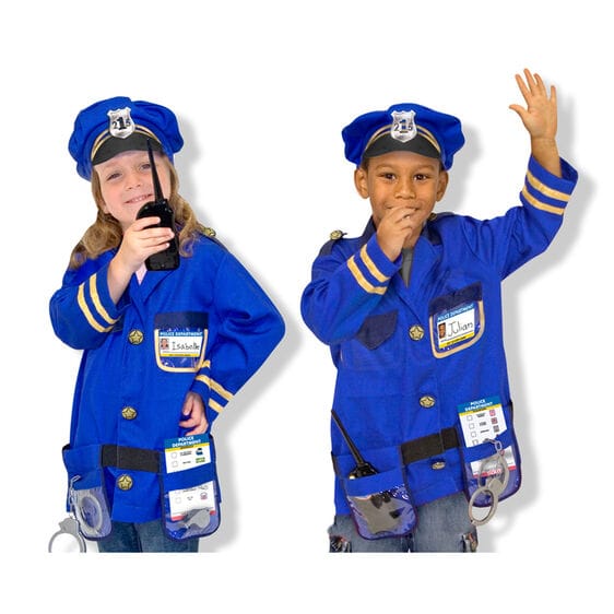 MELISSA & DOUG  Role Play Police Officer: It's easy to enforce the law of the land when you have the proper equipment - M&D-4835