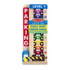 MELISSA & DOUG  Stack & Count Parking Garage: Stack 10 wooden cars in this gated parking tower and top them with the sliding counter - 5182