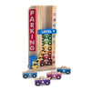 MELISSA & DOUG  Stack & Count Parking Garage: Stack 10 wooden cars in this gated parking tower and top them with the sliding counter - 5182