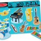 MELISSA & DOUG Musical Instruments Sound Puzzle: Place an instrument piece correctly in the puzzle board and listen to it play - M&D-732 ebuystt