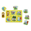 MELISSA & DOUG  Nursery Rhymes Sound Puzzle: Sing along with favorite childhood characters like The Itsy Bitsy Spider and the Farmer in the Dell - M&D-737