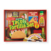 MELISSA & DOUG  Fill & Fold Taco & Tortilla Set: Create pretend play tacos, burritos, fajitas, and more - M&D-9370