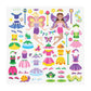MELISSA & DOUG Puffy Sticker Play Set Fairy: This reusable puffy sticker set includes a sturdy double-sided background panel, plus 75 glitter-filled puffy stickers - 9414 ebuystt