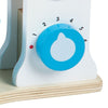 MELISSA & DOUG  Wooden Make A Cake Mixer Set: urn dials to 