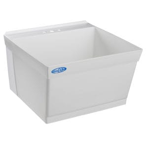 ELM Mustee 15F Utilatub Laundry Tub PVC with Wash Board - SHI0026