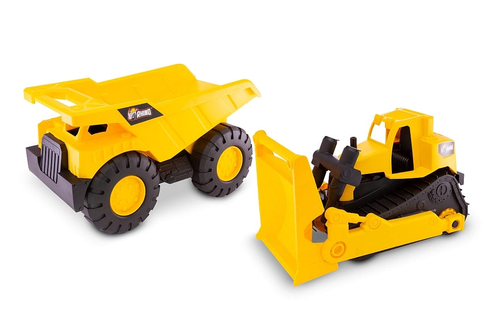 NIKKO  Mega Building Machines 2pc Road Rippers: Perfect for all day indoor and outdoor play, these machines have an awesome rugged styling! This set comes in a two-pack version - 30090
