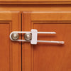 SAFETY 1ST  Cabinet Slide Lock 1 Pk: Help to keep your curious crawler from accessing an off-limit side by side cabinet with a sturdy Cabinet Slide Lock - 1100050