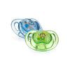NUBY  Pacifier Prism 6-12 Months: Designed to fit naturally in your baby's mouth and soft nubs along the baglet rim that massage and stimulate your baby's gums - 5705MOSN