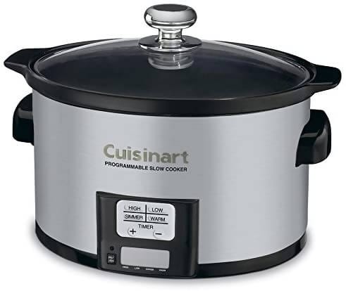 Cuisinart 3.5 Quart Programmable Slow Cooker is a traditional method that tenderizes meats and melds flavors for delicious, effortless dishes - CU-PSC-350 Pie Variety