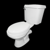 Osun Toilet Set White Color Durable Elegant Finish Stylish - CHOS021