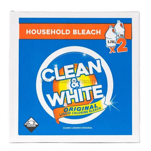 Clean & White Bleach 2 Units/3.78 lt / 247458