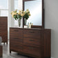 Edmonton 6-Drawer Dresser Rustic Tobacco - 204353 Pie's Variety Store