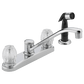 Peerless P225LF Classic Two Handle Kitchen Faucet, Chrome PEERLESS