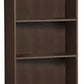 Momentum Furnishings 5-Tier Bookcase rejuvenates living rooms and home offices Easy assembly Perfect for books and fun decorations, this bookcase pops in any design- PBF-0600-709-SP Mega