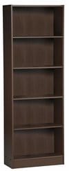 Momentum Furnishings 5-Tier Bookcase rejuvenates living rooms and home offices Easy assembly Perfect for books and fun decorations, this bookcase pops in any design- PBF-0600-709-SP Mega