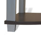 Momentum Furnishings Corner Shelf 3 Tier Espresso Perfect for any Room, Durable Easy to Clean Finish are affordable, stylish, and easy to assemble 11.73 Inches l x 11.73" W x 29.76'H - PBF-0286-709-SQ Mega