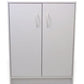 Momentum Furnishings - 2 Door Organizer Cabinet, WHITE, A Beautiful Addition to Any Room, stylish storage unit that fits in easily with your home décor - PBF-0364-112-SP ebuystt