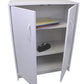 Momentum Furnishings - 2 Door Organizer Cabinet, WHITE, A Beautiful Addition to Any Room, stylish storage unit that fits in easily with your home décor - PBF-0364-112-SP ebuystt