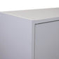 Momentum Furnishings - 2 Door Organizer Cabinet, WHITE, A Beautiful Addition to Any Room, stylish storage unit that fits in easily with your home décor - PBF-0364-112-SP ebuystt