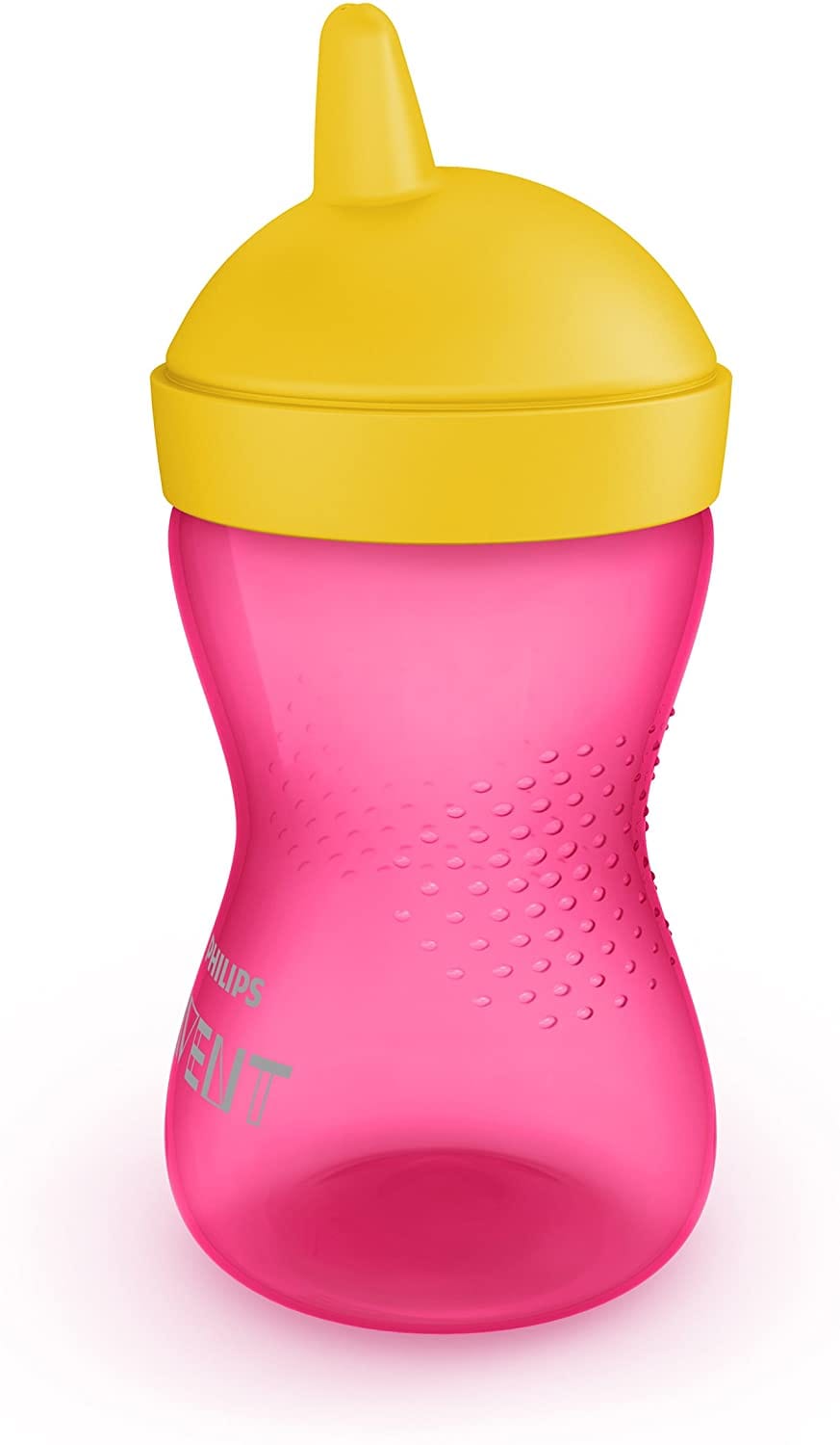 AVENT  My Grippy Spout Cup 12m+: Leak-proof, for mess-free drinking The Philips Avent My Grippy spout cup has a unique valve and is leak-free - SCF803/04 ebuystt