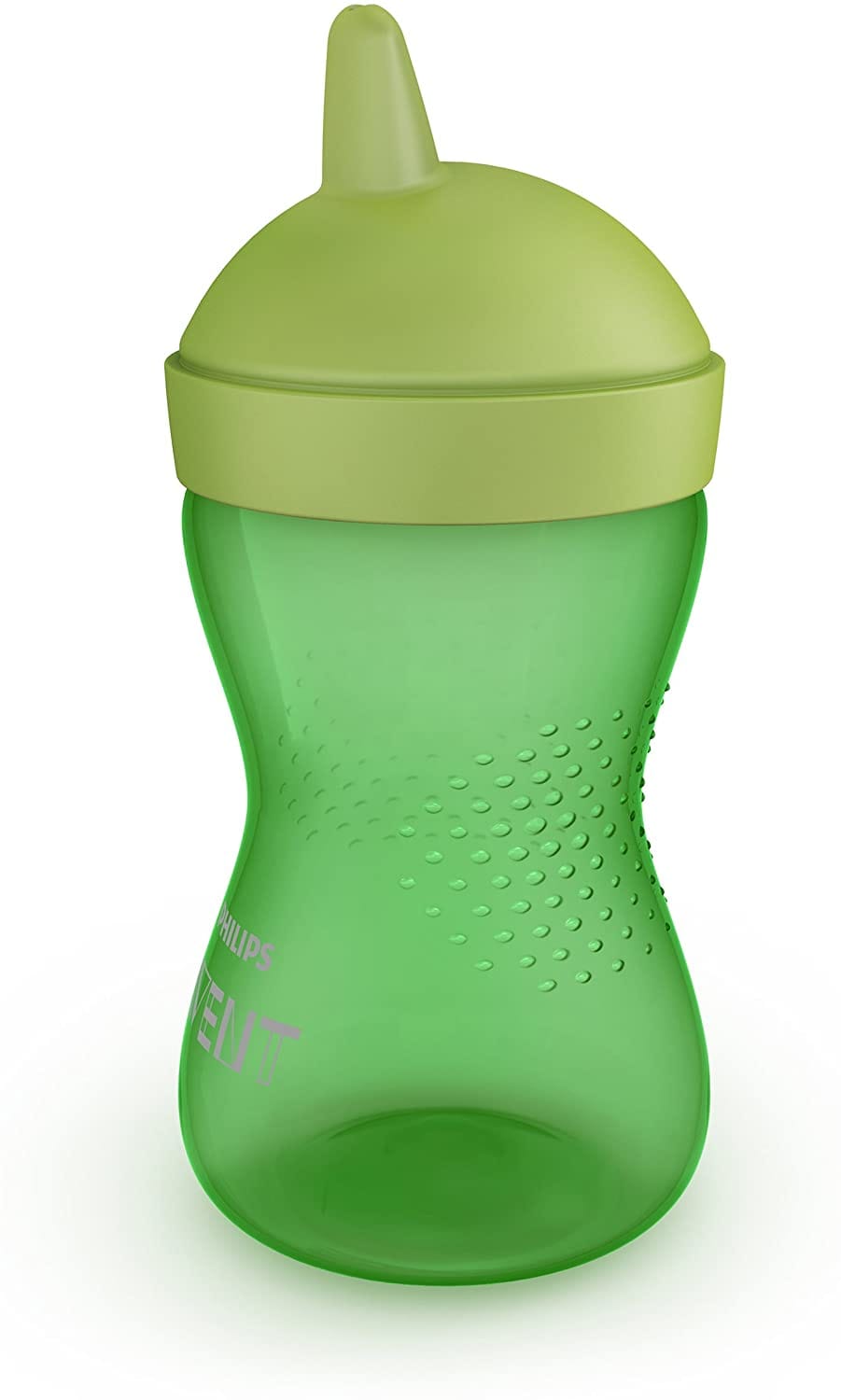 AVENT  My Grippy Spout Cup 12m+: Leak-proof, for mess-free drinking The Philips Avent My Grippy spout cup has a unique valve and is leak-free - SCF803/04 ebuystt