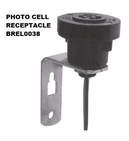 PHOTO CELL RECEPTACLE BREL0038 – Photocells and motion sensors are electronic devices you can use to manage indoor or outdoor lighting MEGA