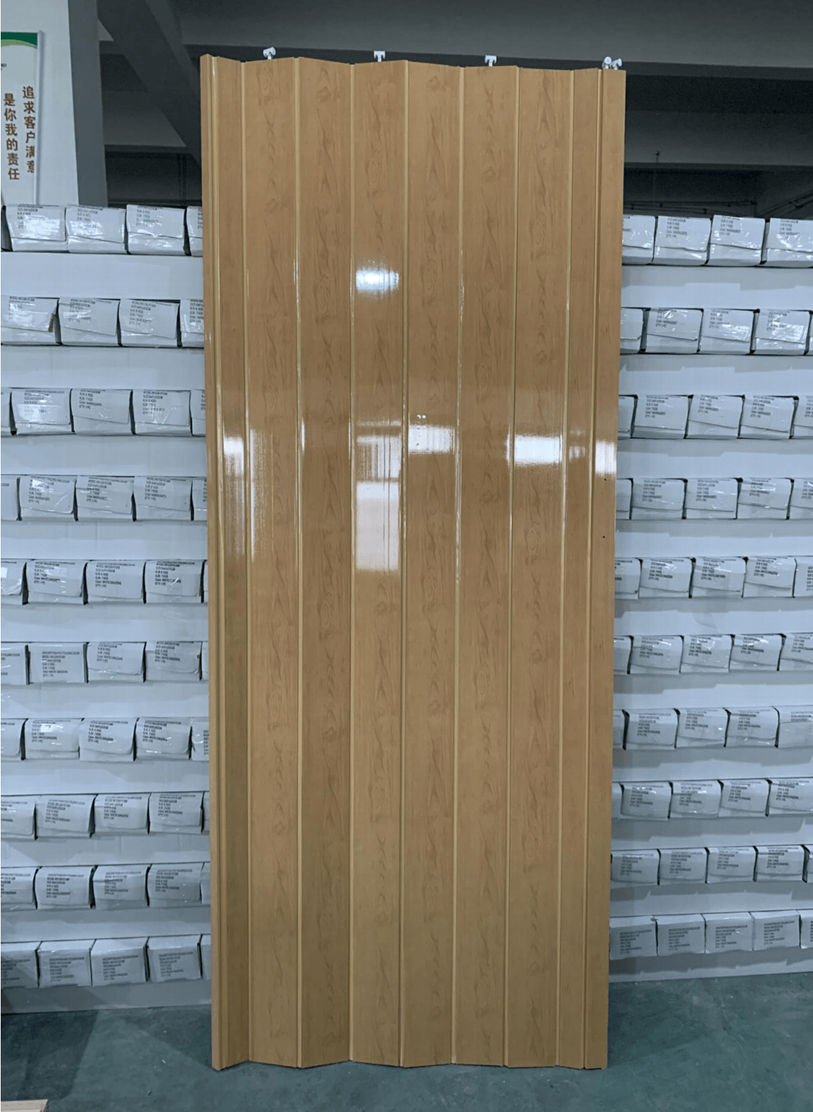 Mega Luxe PVC Accordion Folding Door, suitable for any room in your home or office, Unique Design Saves Space:- Fits opening of 36-inches wide by 80-inches high Mega