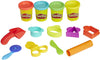 HASBRO Play-doh Starter Set: experience or your millionth, sometimes a basic set of tools is all you need to jump-start your imagination. Cut, stamp, roll, and more with classic colors and accessories - B1169