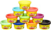 HASBRO Playdoh Party Pack: Unleash your creativity with this 10-pack of colorful and convenient-sized one-ounce cans of Play-Doh compound - 22037