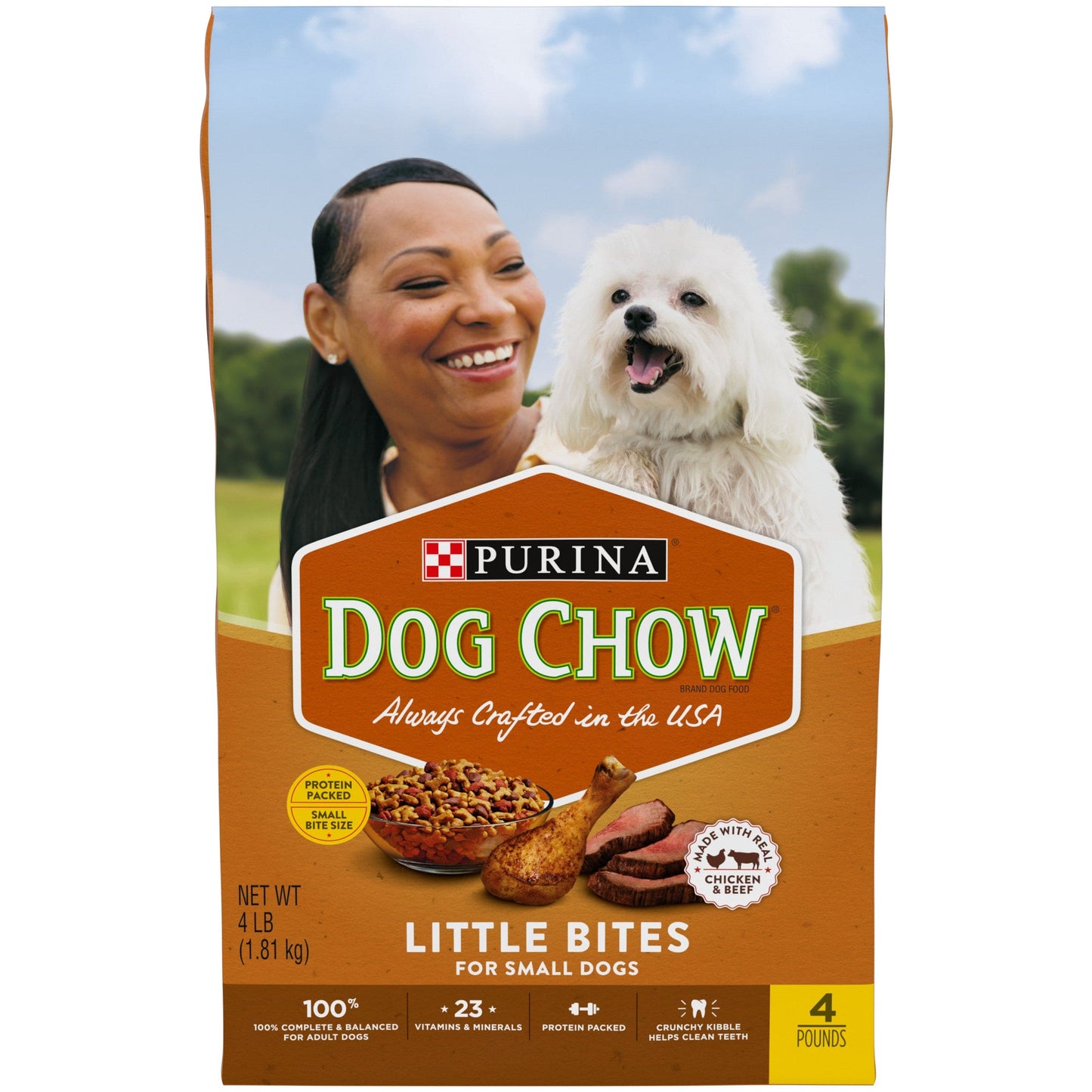 PURINA ONE ADULT DRY DOG FOOD LAMB AND RICE 4LB - POALNR Pie's Variety Store