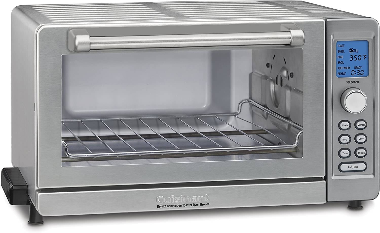 Cuisinart Deluxe Convection Toaster Oven Broiler (Brushed Stainless) - CU-TOB-135 Pie's Variety Store