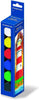 Staedtler Noris 885 Club Poster Colours (6 Colours) are vibrant light-fast colors that can be diluted with water and are suitable for a variety of painting applications - 885